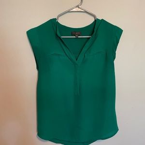 The Limited Short Sleeved Emerald Green Blouse